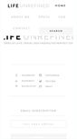Mobile Screenshot of lifeunrefined.com